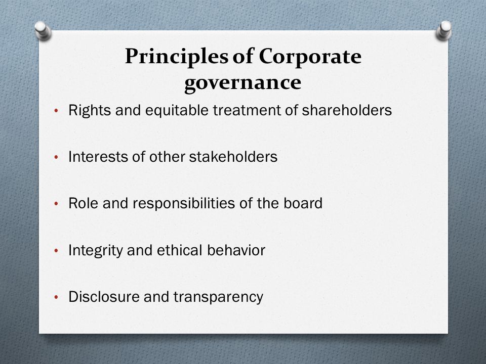 The Wates Corporate Governance Principles for Large Private Companies
